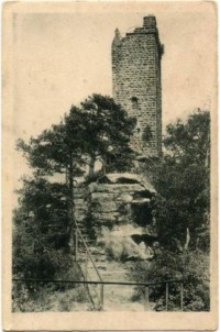 Le château de Waldeck au début du XXe siècle.
