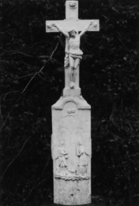 La croix date certainement de la première moitié du XIXe siècle (photographie du service régional de l'inventaire de Lorraine).
