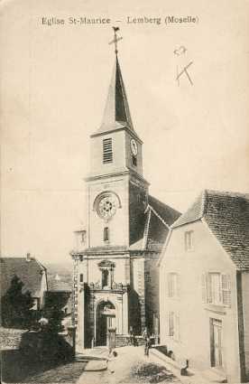 L'église au début du XXe siècle.