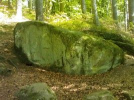 Dans la forêt de Lemberg, le rocher sculpté du Dreibirrefels représente la déesse Nantosvelta et un autre dieu gaulois.