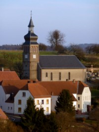 L'église paroissiale de Liederschiedt, à la frontière allemande, est dédiée à saint Wendelin.