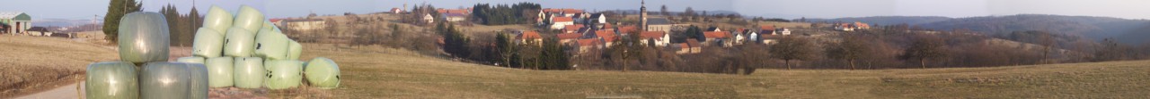 Panorama du village de Liederschiedt.
