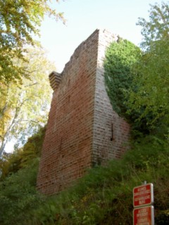 La tour du château du Falkenstein.