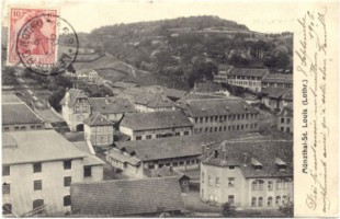 Vue ancienne du village au début du XXe siècle.