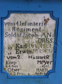 La tombe bavaroise.