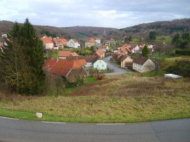 Panorama du village de Schorbach depuis la rue des romains.