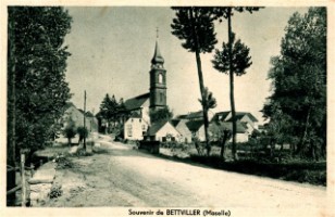 L'église Saint-Martin en 1936.