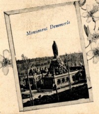 Le monument Demmerle en 1910.