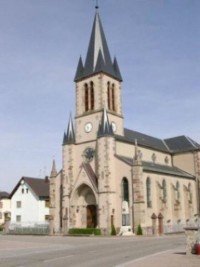 C'est Claude Jacquemin qui fournit les plans de l'église Saint-Pierre d'Enchenberg en 1861.