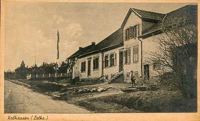 Le village de Kalhausen au début du XXe siècle.
