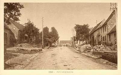 Le village au début du XXe siècle.