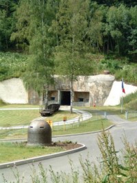 L'entrée des munitions au fort du Simserhof.