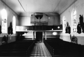 La tribune et l'orgue (photographie du service régional de l'inventaire de Lorraine).