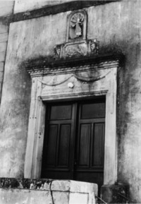 Le portail de l'église (photographie du service régional de l'inventaire de Lorraine).