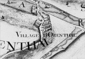 Le village est représenté sur une planche de l'Atlas topographique du comté de Bitche, publié en 1758.