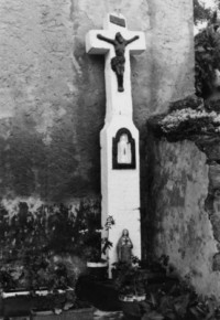La croix date certainement du XVIIIe siècle (photographie du service régional de l'inventaire de Lorraine).