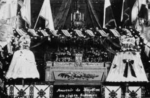 Le baptême des cloches de Schweyen en 1922.