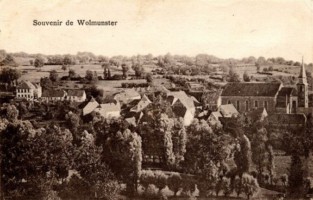 Le village de Volmunster au début du XXe siècle.