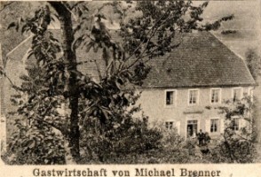 La maison Brenner en 1906.