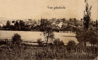Panorama du village avant la dernière guerre.