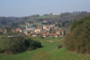 Panorama du village de Walschbronn.