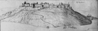 Une autre représentation de la forteresse bitchoise durant la période médiévale.