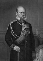 L'Empereur Guillaume Ier visite la ville de Bitche le 5 mai 1877.